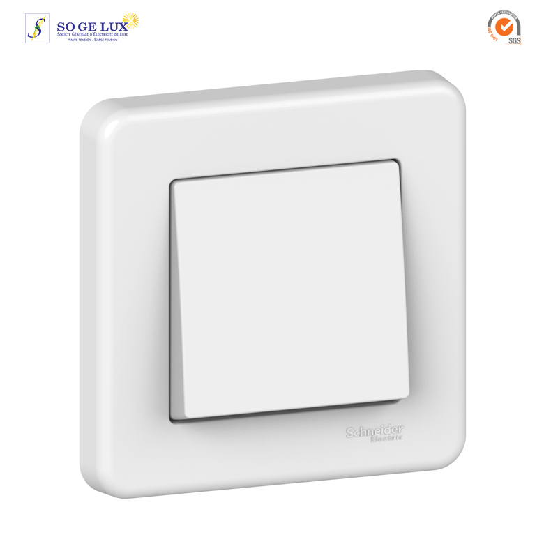 Bouton Poussoir blanc-LNA0700321