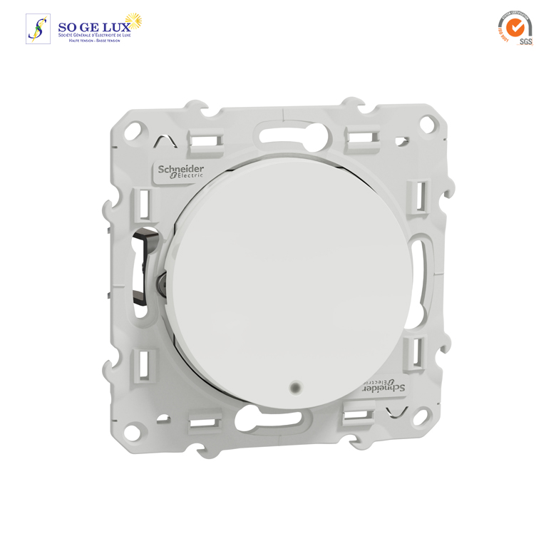 Bouton poussoir Lum blanc VIS-S525276