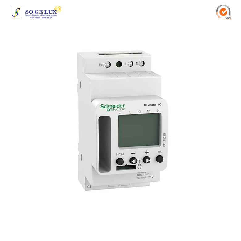 Acti9 IC Astro - interrupteur crépusculaire programmable - 1 canal - smart