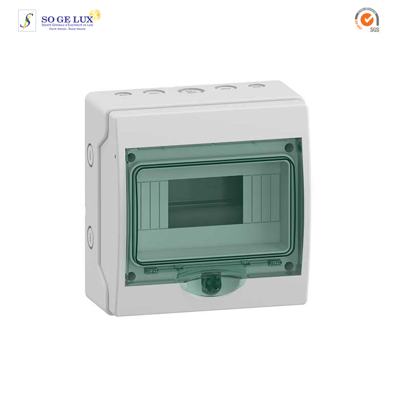SCHNEIDER Mureva Mini coffret étanche 1 rangée 8 modules IP65 - 13959M