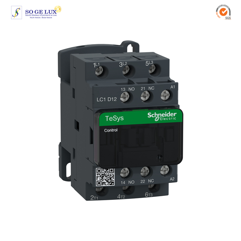 CONTACTEUR 3P  12A 230V AC- SCHLC1D12P7