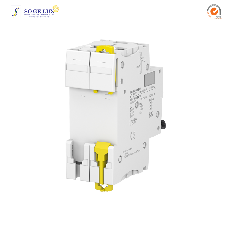 DISJONCTEUR C60 2P 16A C- SCHA9F74216 – Image 2