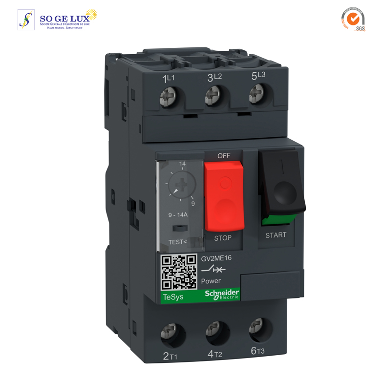 DISJONCTEUR MOTEUR  MTH DE 9a -14A-SCHGV2ME16