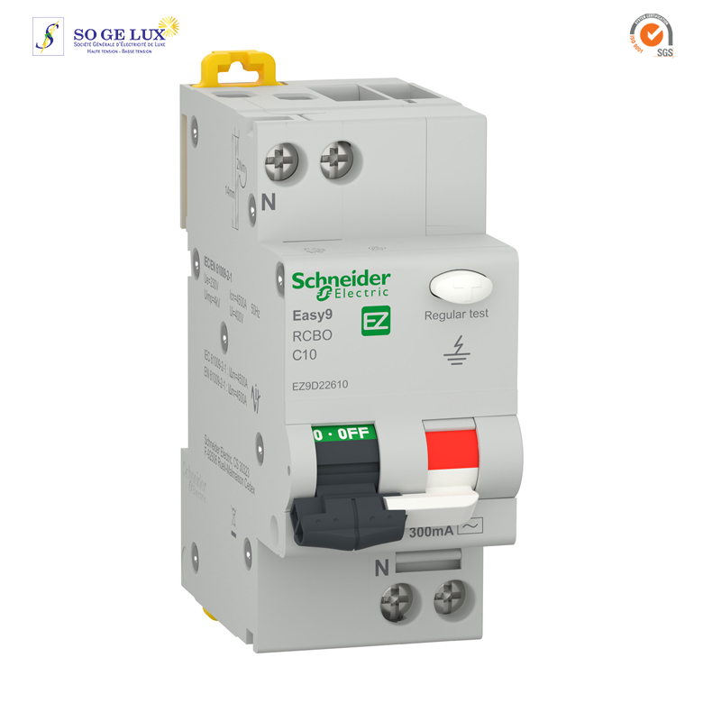 DPN DIFFER. EASY9-1P+N-10A-4500-AC-300mA -SCHEZ9D22610