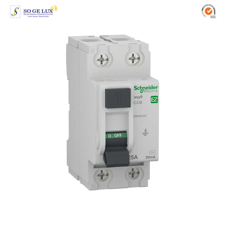 INTER DIFFER. EASY9 - 2P AC-type 30 mA 25A - SCHEZ9R32225