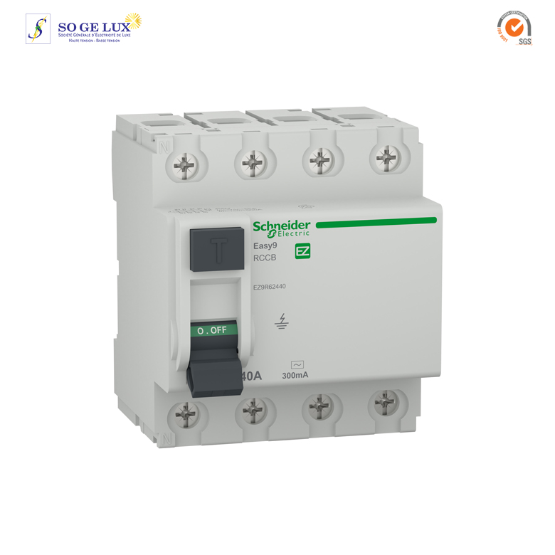 INTER DIFFER. EASY9 - 4P AC- 300 mA 40A - SCHEZ9R62440