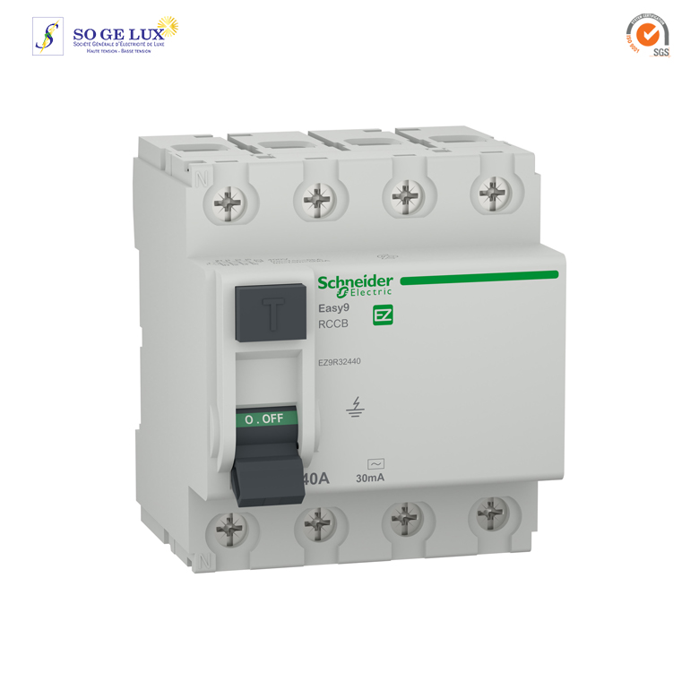 INTER DIFFER. EASY9  4P AC-type 30 mA 40A - SCHEZ9R32440