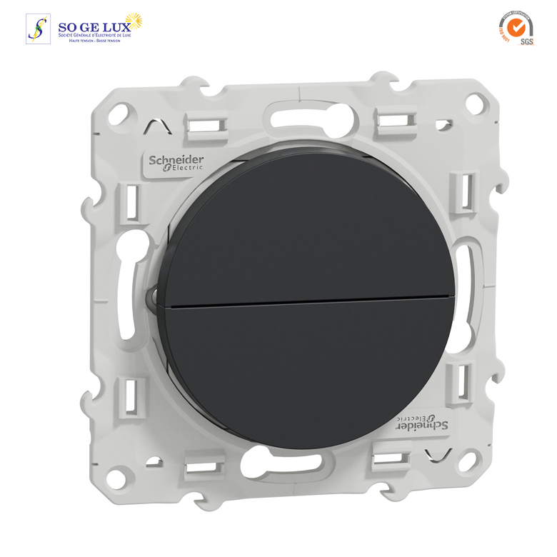 Poussoir volets-roulant Anthracite VIS -S540207