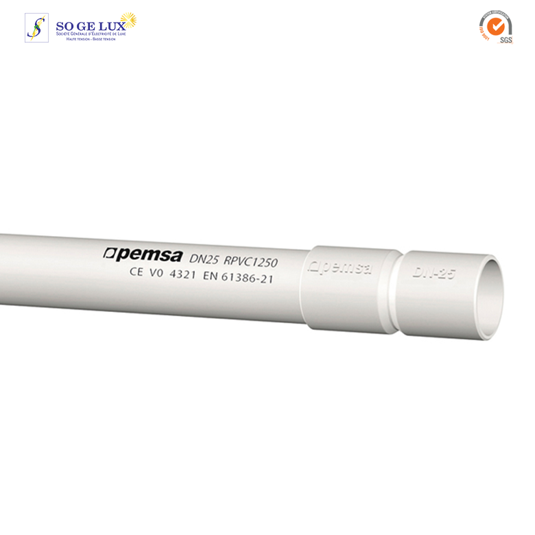 TUBE PVC (tube 3 mts par piéce) D20-13050120