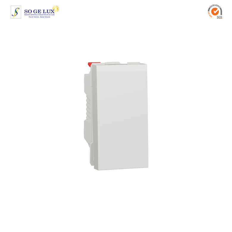 va-et-vient - 10A - connexion rapide - 1 mod - Blanc - NU310318
