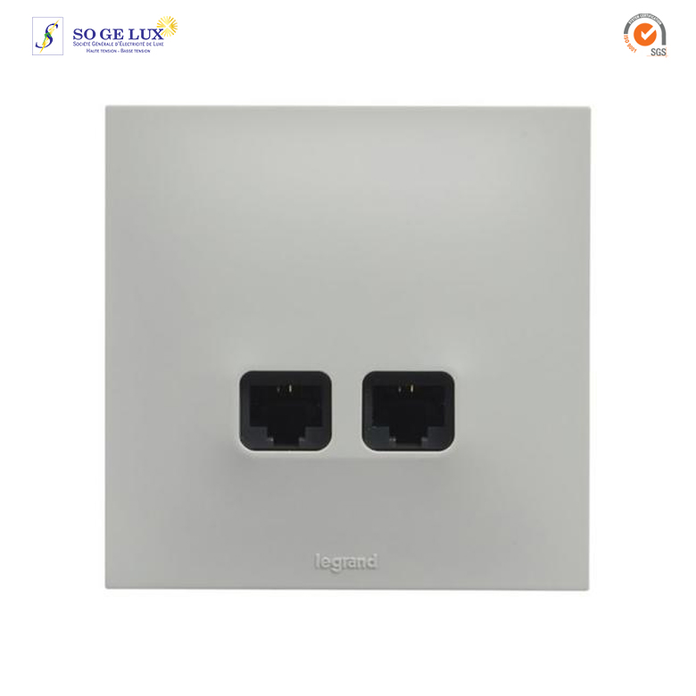 2XRJ45 CAT 6 UTP GRIS - UB4321GR