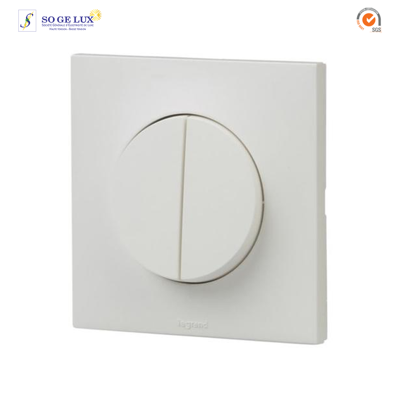 DOUBLE VA-ET-VIENT 10AX BLANC - UB2220WH