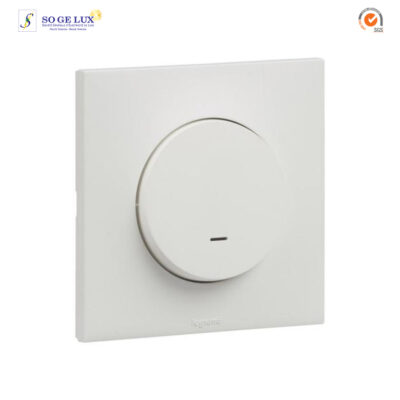 POUSSOIR 6A VOY LED LUM BLANC-UB2311WH