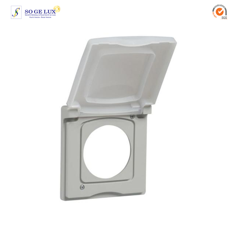PLAQUE A VOLET IP44 GRIS - UB1600GR