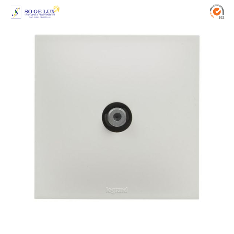 PRISE TV TYPE F ETOILE BLANC - UB4111WH